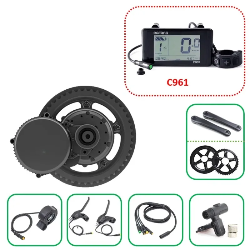 Kit moteur central G340, écran - Mid Drive Motor Kit 52V 1000W avis et prix