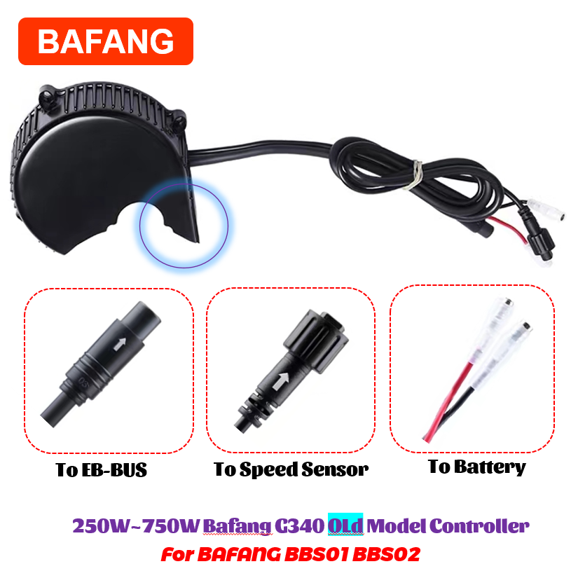 Bafang-Kit de conversion de mo - Bafang Bbs02B 48V 750W Mid Drive Kit avis et prix