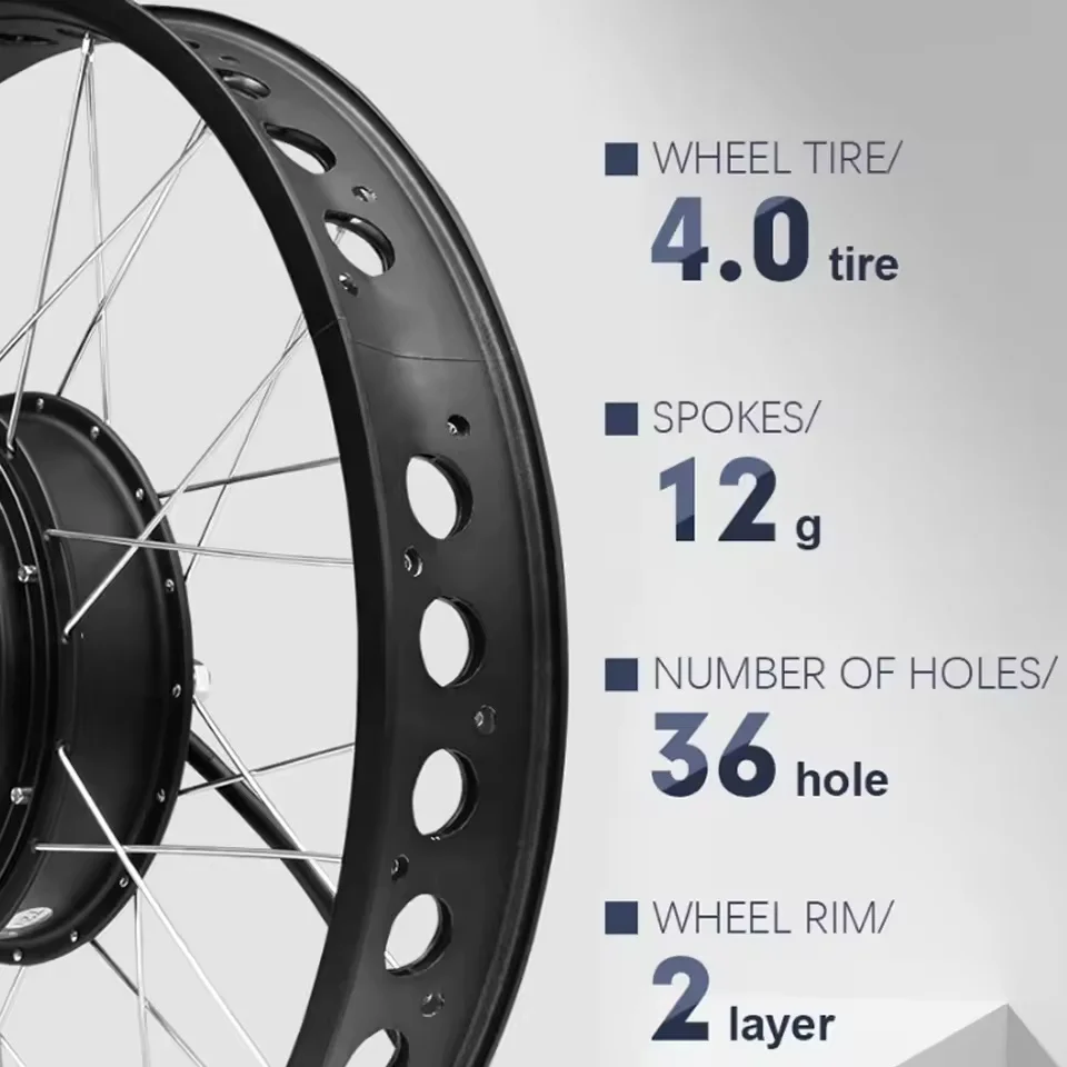 Kit de conversion pour vélo él - Ebike Conversion Kit 72V 3000W avis et prix